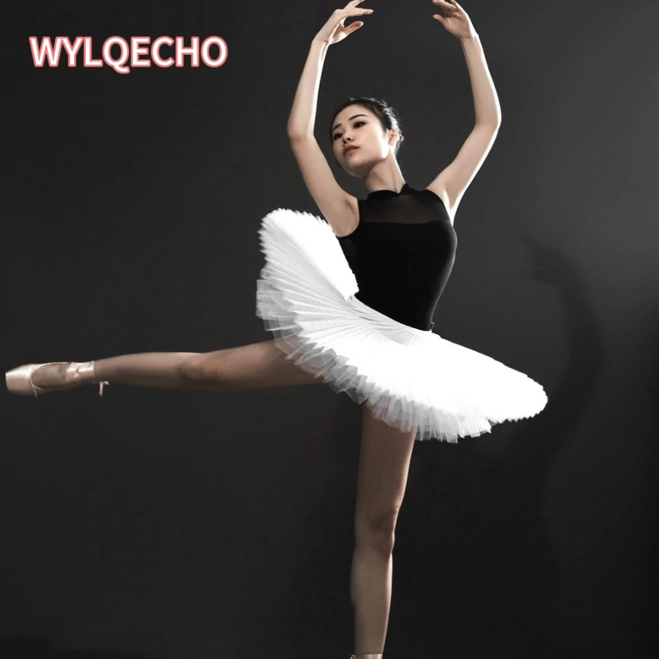 Женская балетная пачка черная/белая/красная профессиональная танцевальный