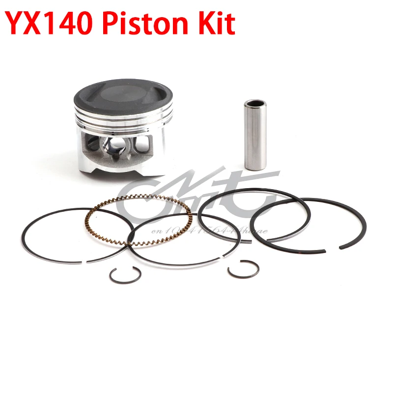 

56mm Piston Kit For YX140 YinXiang 140cc 150cc 1P56FMJ Horizontal Engine Dirt Pit Bike Atv Quad Parts