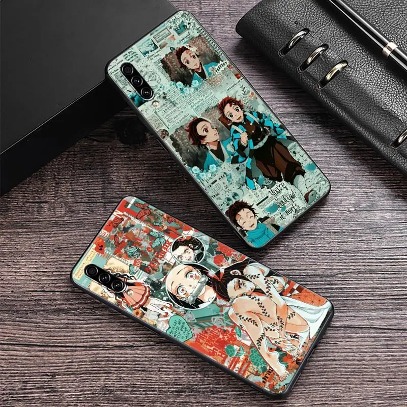 

Kimetsu No Yaiba Manga Phone Case For Samsung Galaxy A30 A30S A50 S A20E A20 A40 A70 A10 E Note 9 10 20 Ultra Cover Demon Slayer