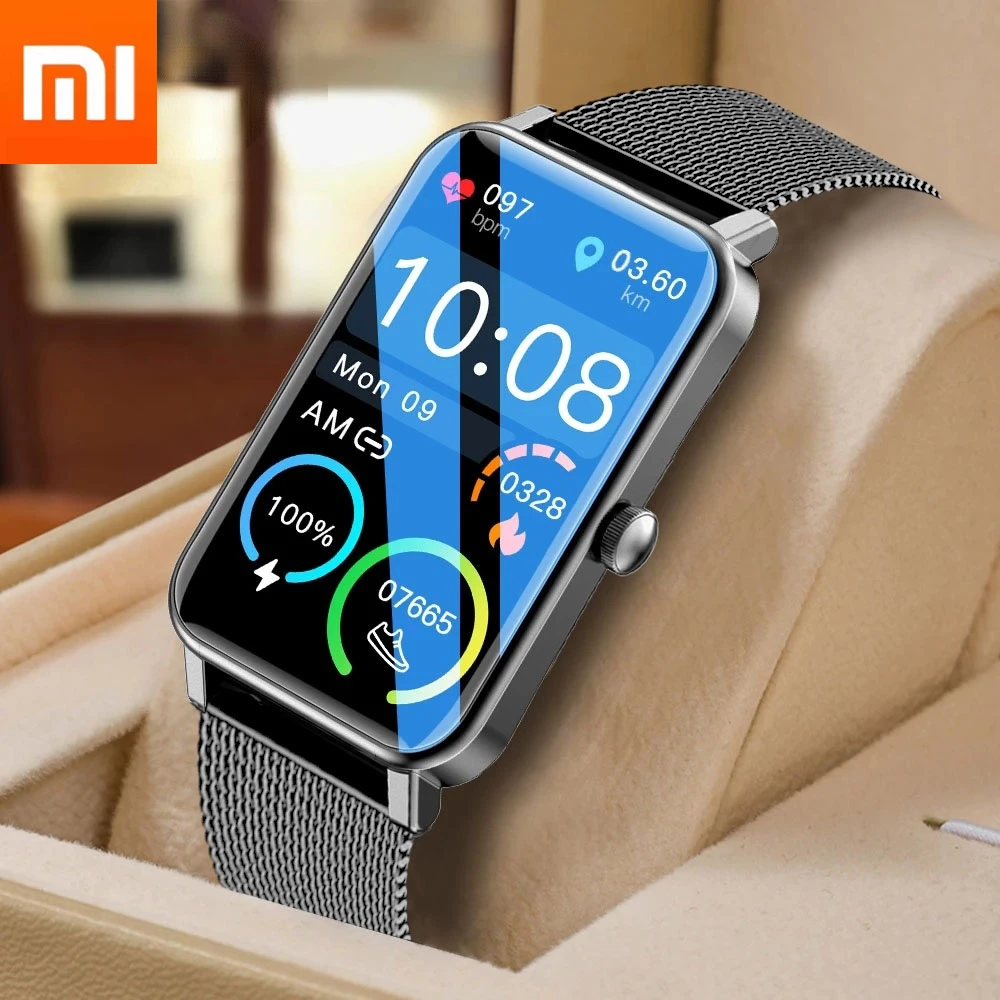 

2022 New Sports Smart Watch Men Women 1.57-inch Full Touch Fitness Tracker IP68 Waterproof Smartwatch For Huawei Xiaomi Phone