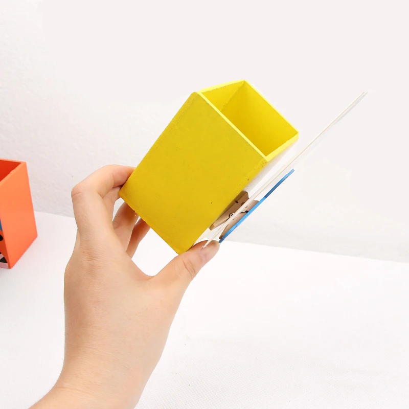 Креативный милый деревянный держатель в виде мультяшных животных настольный