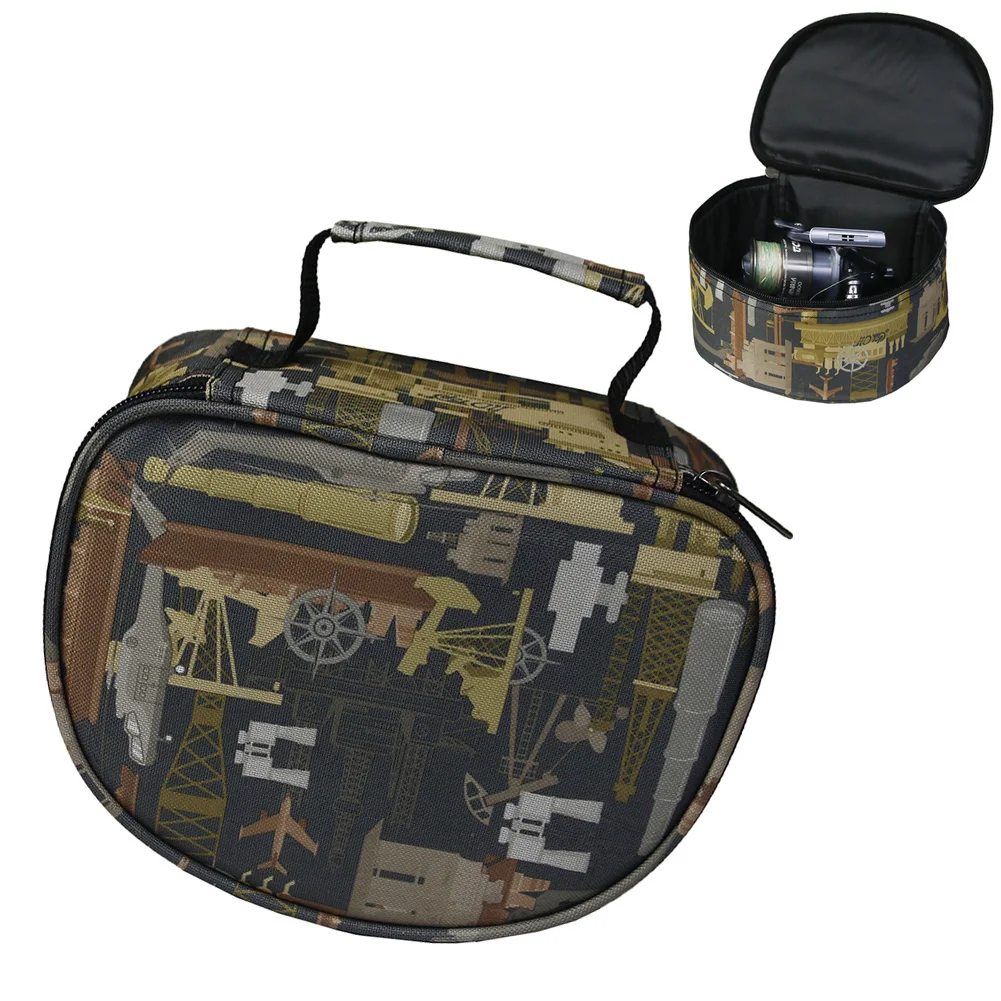 

Padded Fishing Reel Cases Large Capacity Outdoor Fishing Tackle Bag With Handles Durable Fishing Accessories Tackle Pesca