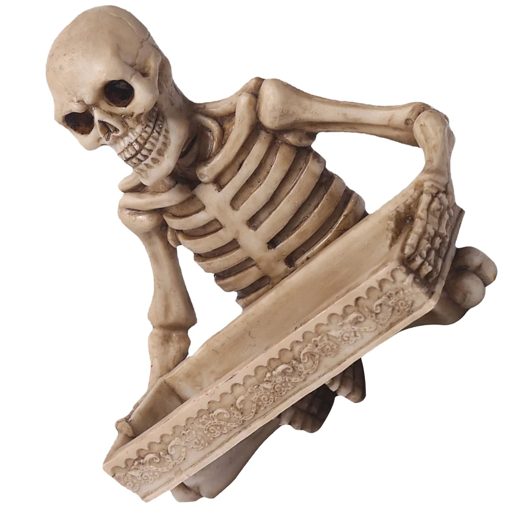 Готические настольные аксессуары череп корто лоток для хранения украшения