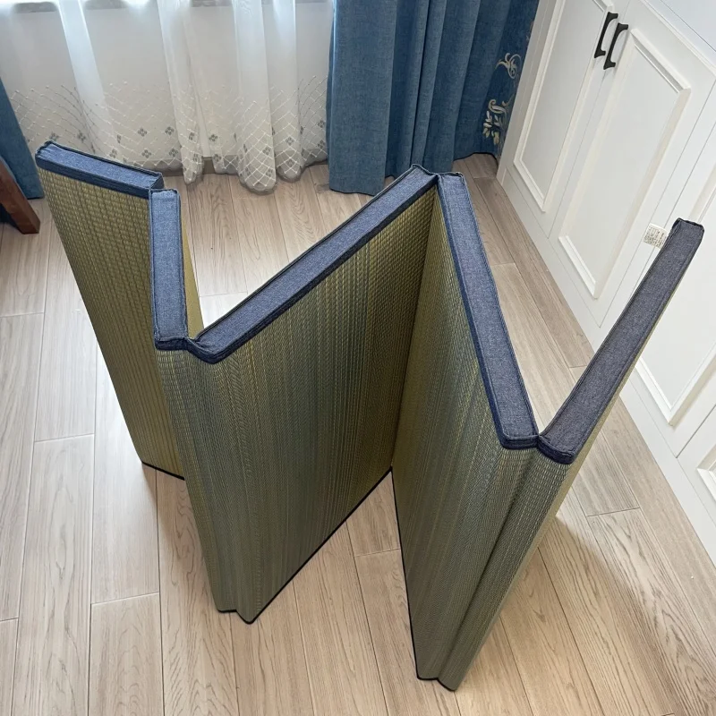 Традиционный складной японский матрас татами соломенный коврик-футон для йоги