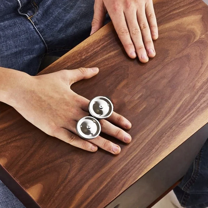 Cajon Box Drum Companion Jingle Tambourine Percussion Instruments Accessory Hand Foot | Christmas Bells