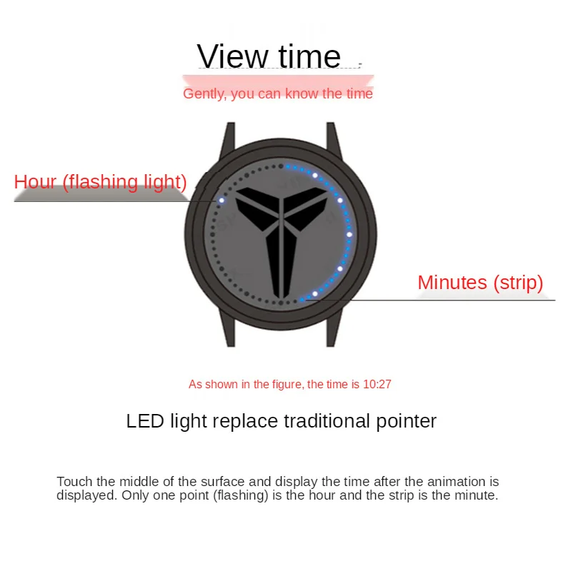 twelve 12 zodiac signs zodiac watch The constellations Couples the starry sky Creative digital watches Christmas present custom