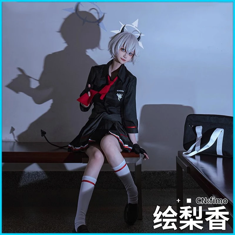 Костюм для косплея Game Blue Archive Erika необычная школьная форма JK костюм моряка одежда