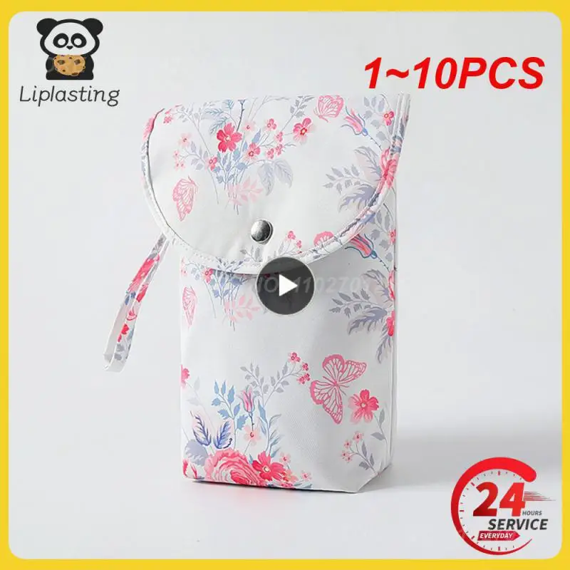 

1~10PCS New Waterproof and Reusable Baby Diaper Bag Baby Handbag Large Capacity Mommy Diaper Storage Bag Carrying Bag for Going
