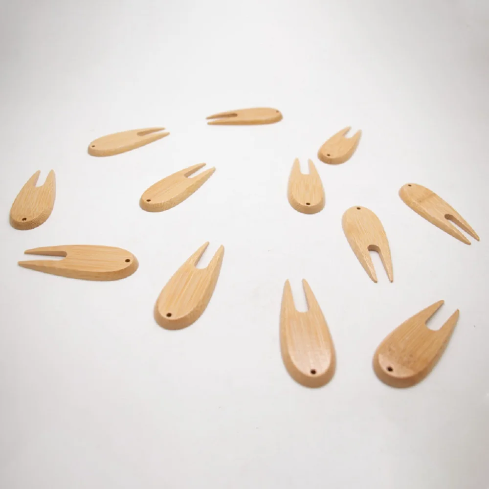 Ball Divot Tool Golf Pitch Fork Putting Green Accessory Pitchfork Repair Tool Golf Divot Tool