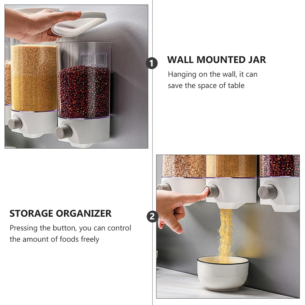 Контейнеры с вакуумным уплотнением органайзер для банок хранения настенный