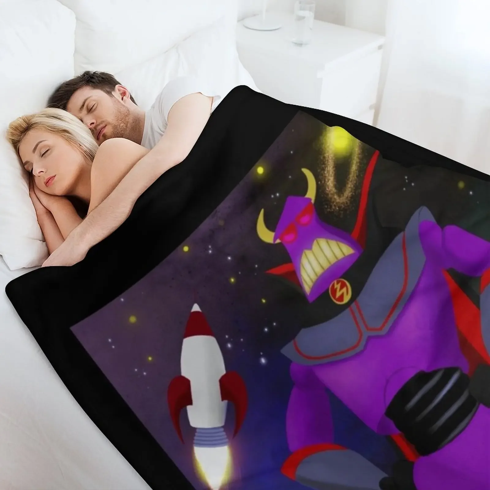 Фото Плед Zurg: Теплое плюшевое пушистое одеяло для гостиной №4