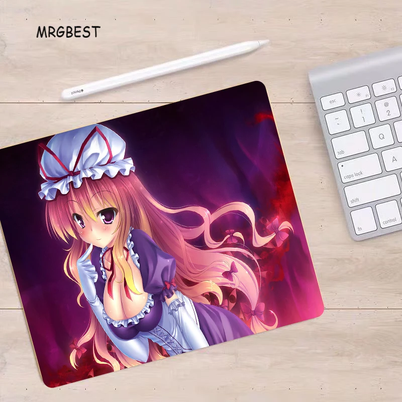 

MRGBEST Mouse Pad Small Size 22X18/25X20/29X25CM Sexy Anime Busty Sexy Nudity Girl Pattern Pads Notebook Mause Mat for Adult
