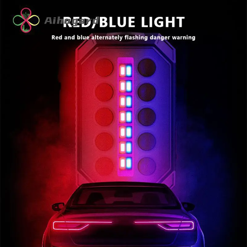 

Work Light Built-in Battery Magnet Design Led Flashlight Waterproof Multi-function Camping Lantern Night Light Adjustable Usb