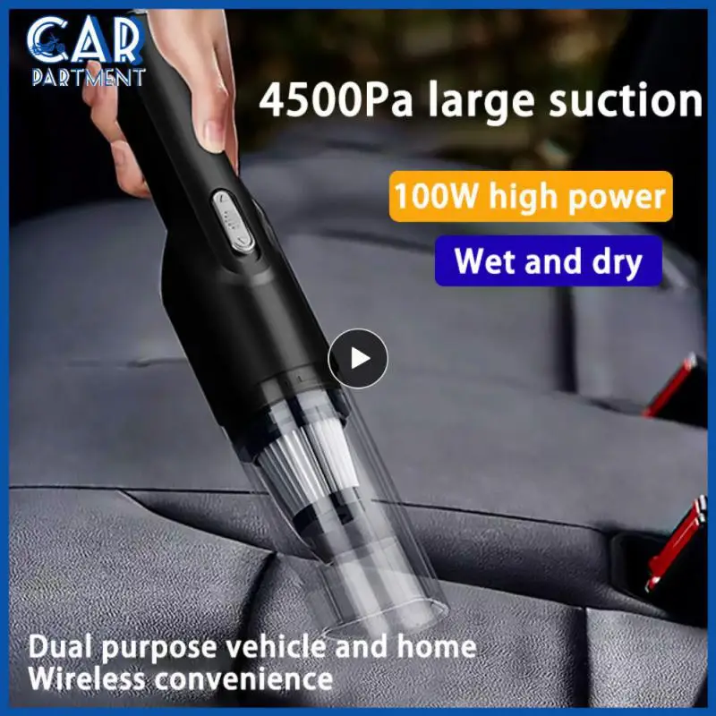 

Vacuum Cleaner 4500pa Multifunctional Car Vacuum Cleaner Cordless Handheld Strong Suction Cleaners Car Accessories