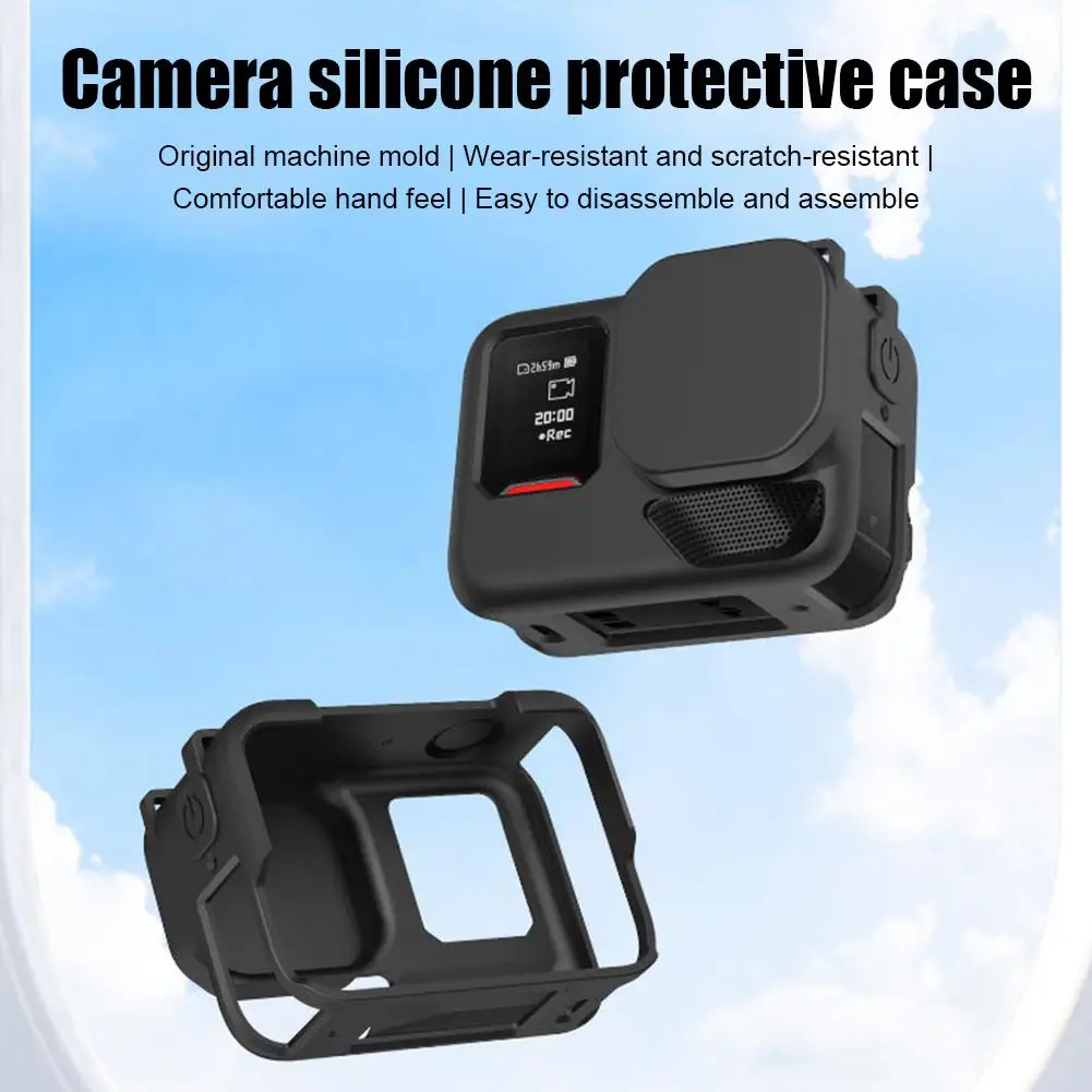 Silicone Camera Lens Cap FOR Insta360 Ace Pro 2 Anti-scratch Dust-proof Protective Cover Protector Accessories