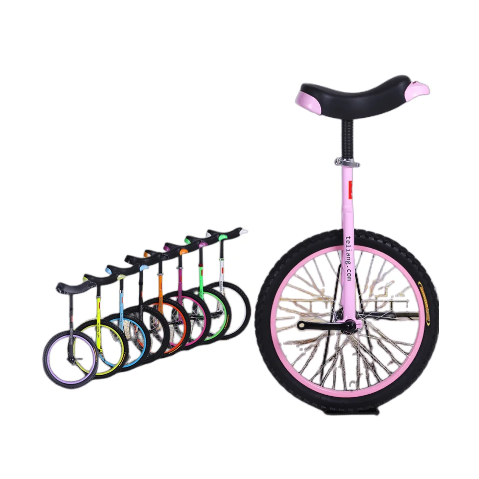 Special bright unicycle children acrobatic unicycle balance bike unicycle fitness competitive bike package