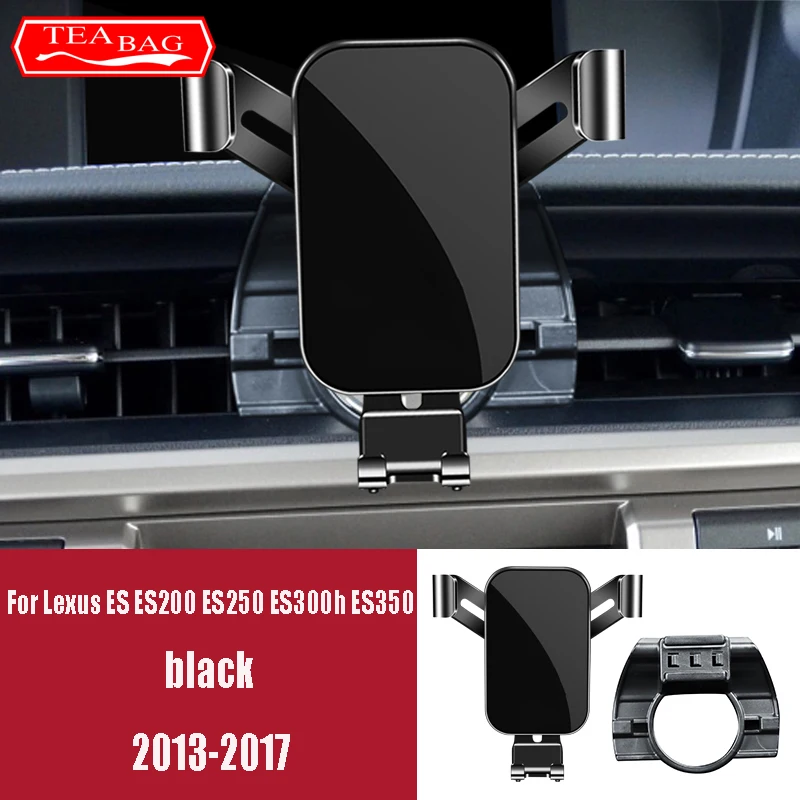 Car Styling Adjustment Mobile Phone Holder For Lexus ES NX UX 2013-2020 GPS Gravity Stand Telephone Bracket Air Vent Accessories