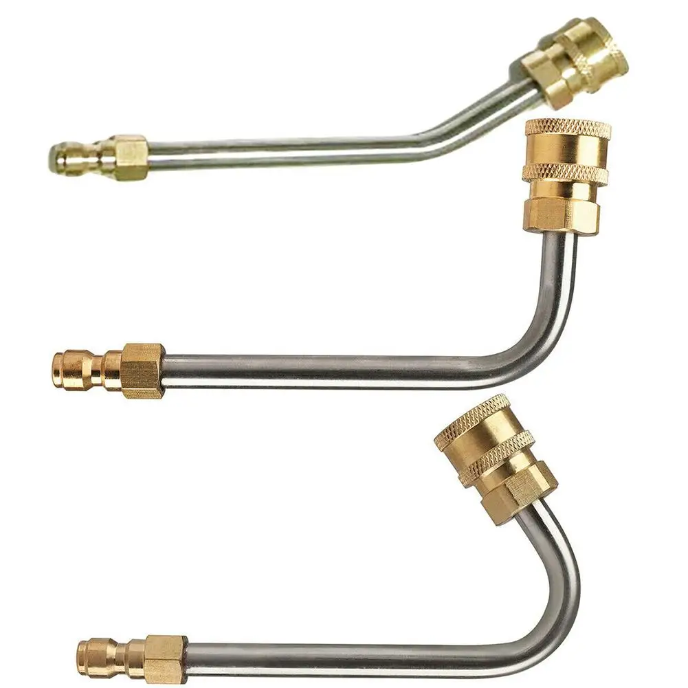 Изогнутая U-образная насадка для мойки высокого давления 17 см 1/4 дюйма |