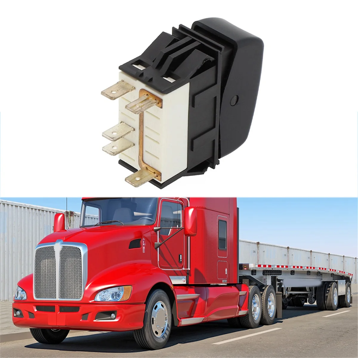Новый черный запасной кулисный переключатель P27-1123-007 для Kenworth T660