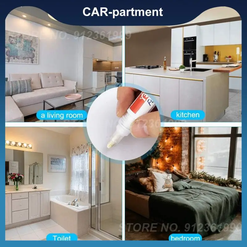 

Ручка для замены белой плитки, ручка для заправки плитки, ремонт зазора в ванной, фарфоровое наполнение, водонепроницаемый молдинговый очис...