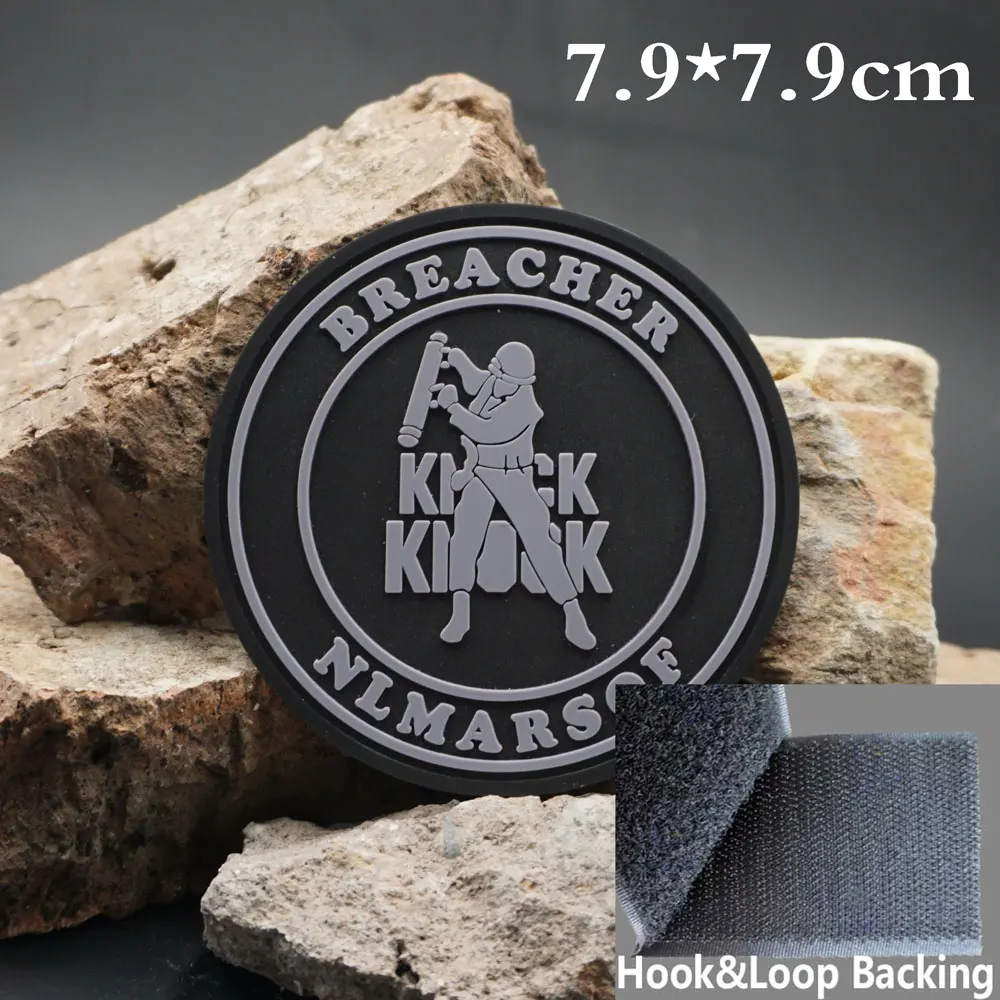 Тактические нашивки из ПВХ с крючком и петлей для рюкзаков одежды