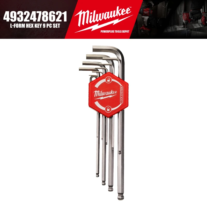 

Milwaukee набор шестигранных ключей L-Form 9 шт