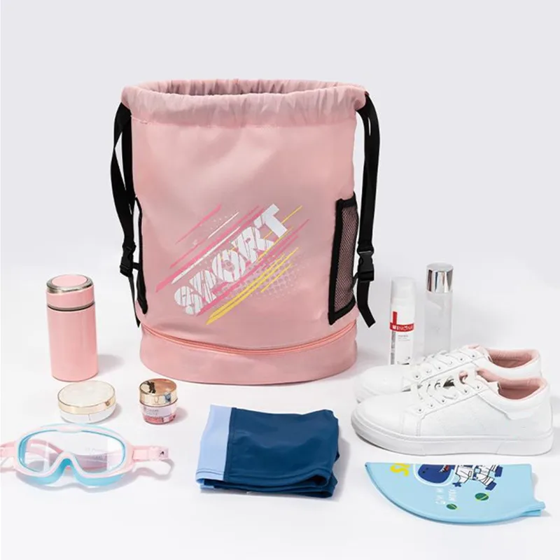 Beach Bag Sports Waterproof Pool Pouch Dry Wet Ladies' Swimsuit Large Gym Shoes Handbag Women's Backpacks For Children Swimming