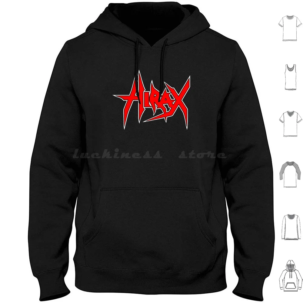 Hirax Толстовка С Логотипом Группы хлопковый с длинным рукавом Band Thrash