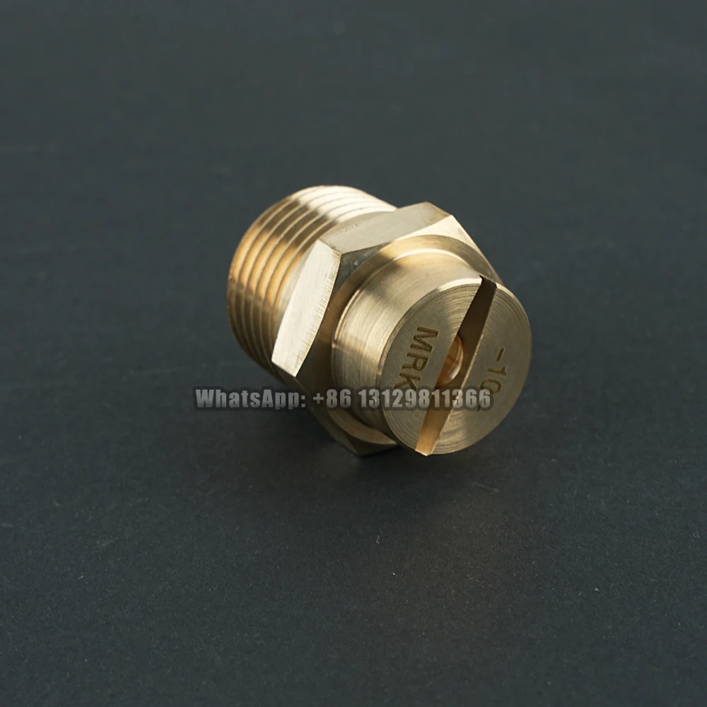 Латунная форсунка для асфальтового плоского вентилятора плоская распыления