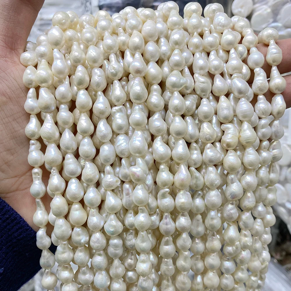 

High Quality Baroque Pearl Beads Charms Irregular Shape Natural Freshwater Pearl Beads for Jewelry Making DIY Earrings Necklace