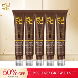 3/4/5 Pcs For Hair Growth Products Anti Hair Loss Scalp Treatments Oil Serum with Rollers Men Women  in Pakistan