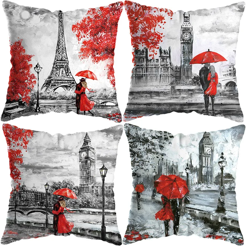 

Декоративная подушка в виде кленового листа