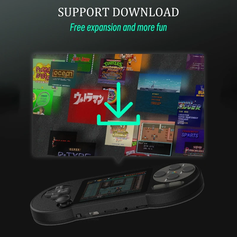 Портативная игровая консоль SF2000 с ручкой 6000 встроенных игр Классическая