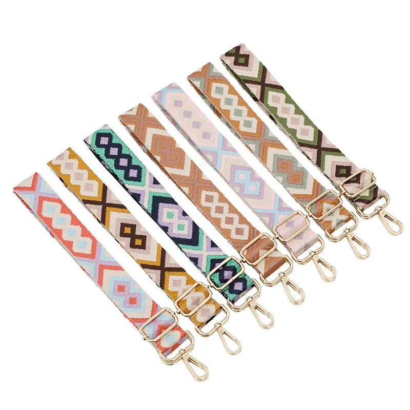 

Ethnic Messenger Bag Shoulder Strap Accessories Bag Strap One Shoulder Adjustable Shoulder Strap Accessories Bag Strap Belt