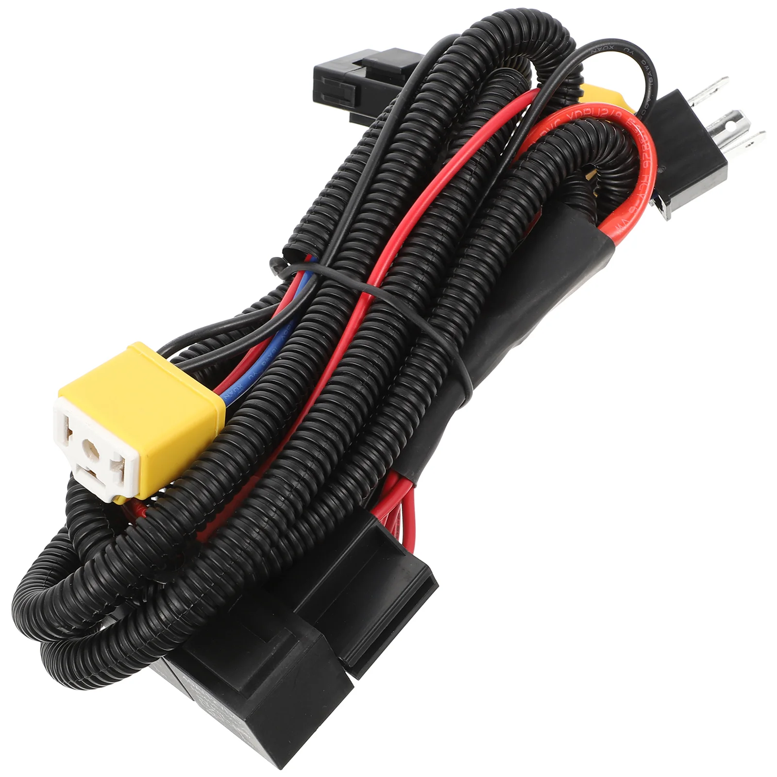 

H4 Halogen Wire Harness Car Headlight LED Light Brightness Booster Wiring Harness Kit