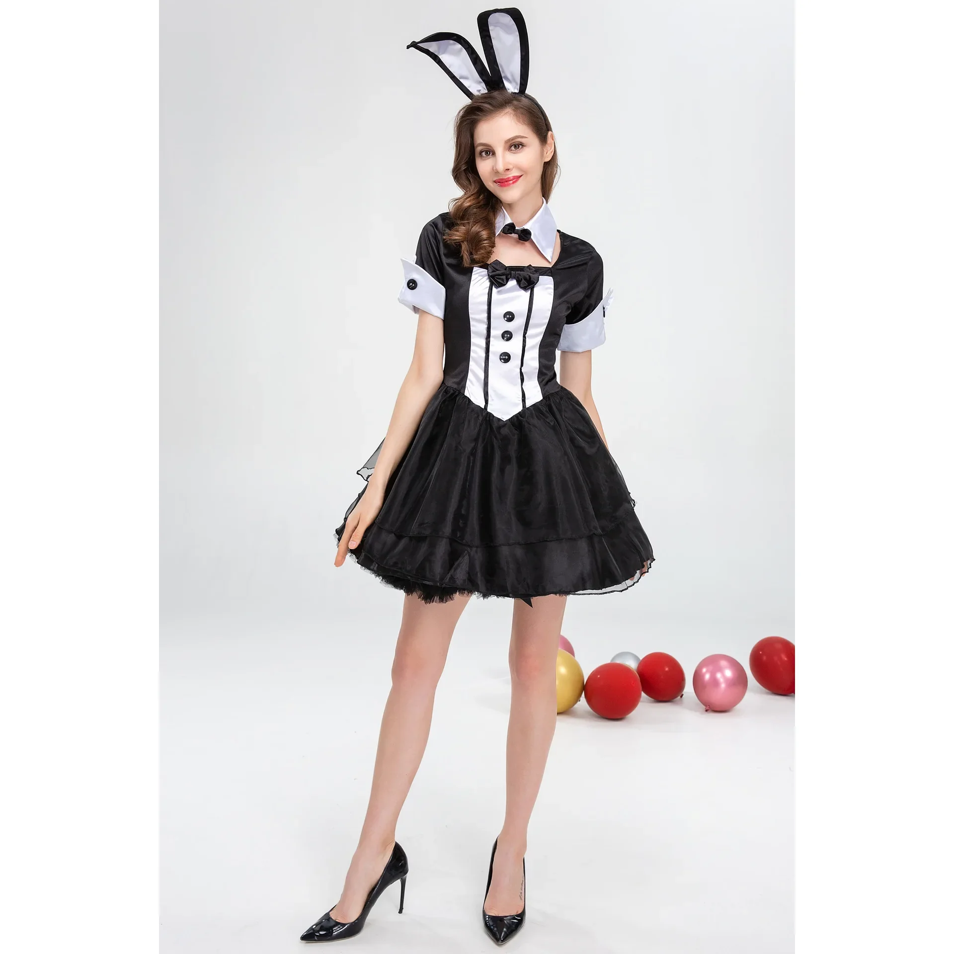 Сексуальный костюм кролика на Хэллоуин игровой DS карнавальная вечеринка ролевая