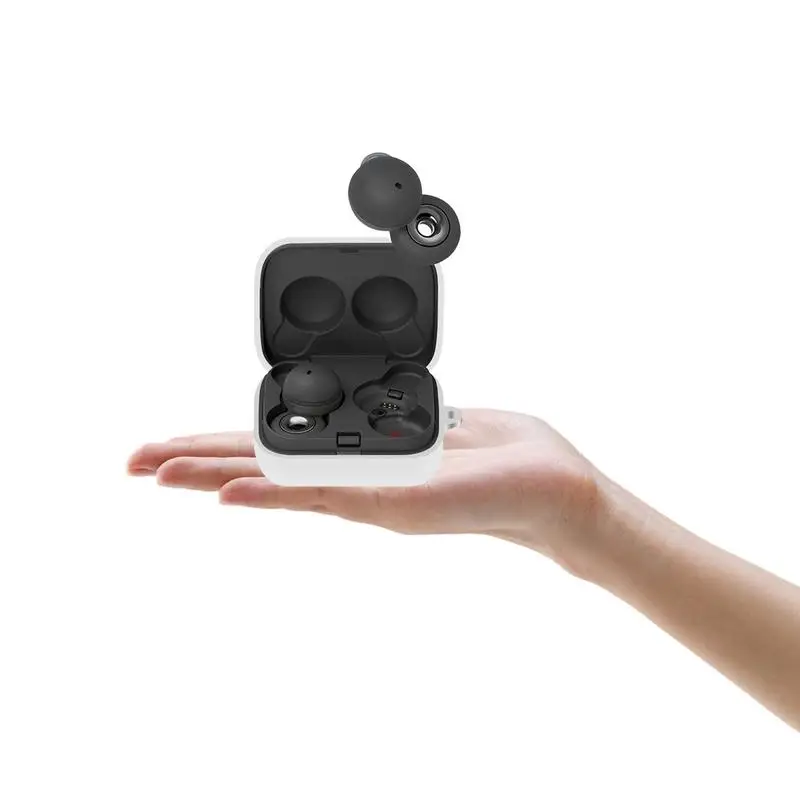 

Soft Case For LinkBuds WFL900 Earbuds Colorful Silicone Earphone Protective Case Headset Charging Cover With Hook