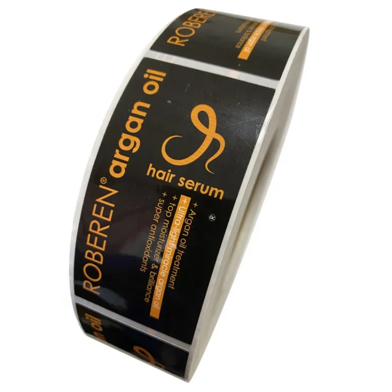 

Custom Printed Waterproof Synthetic Paper Self Adhesive Dropper Bottle Label
