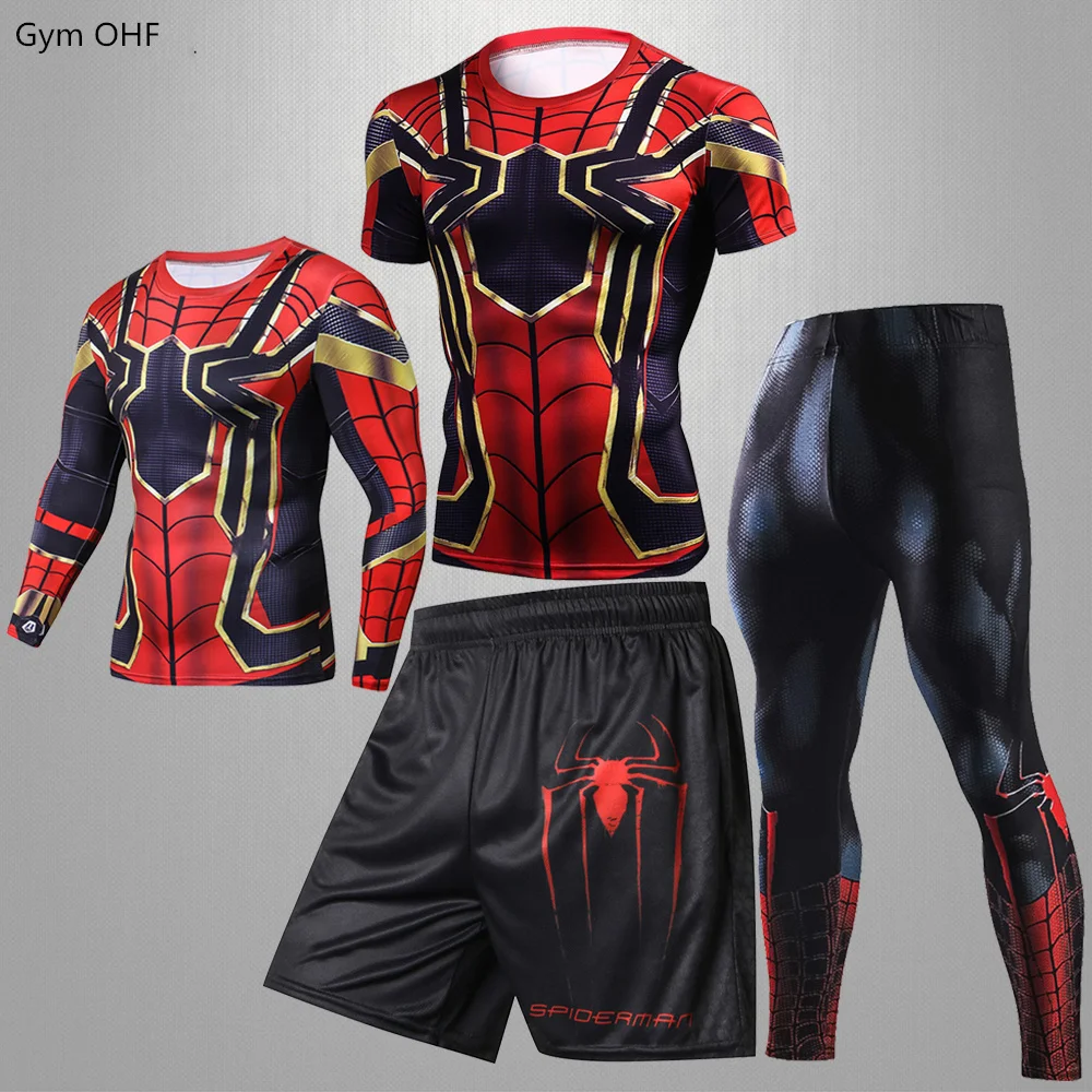 

рашгард мужской Спортивный костюм для MMA BJJ Rashguard, футболка и штаны для MMA, кикбоксинга, тренировочный костюм для фитнеса, тайского бокса