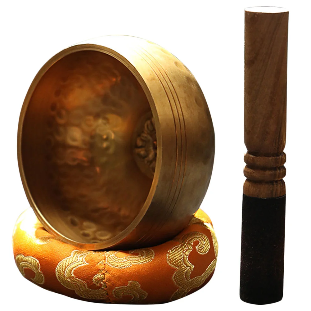 

Bowl Singing Set Tibetan Meditation Bowls Tibet Hammered Cleansing Energy Hand Prayerbow Yoga Mindfulnesschanting Calming Chakra