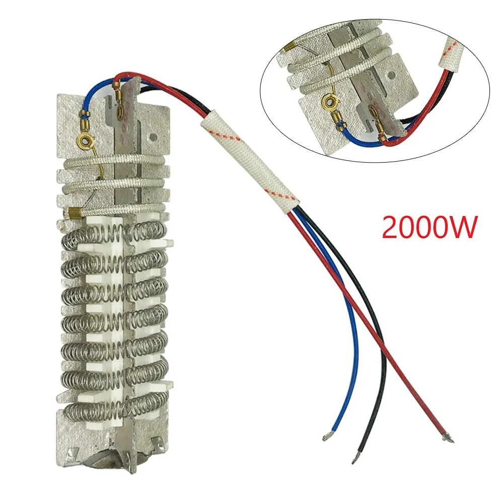 

Heating Core Heating Element Heat Guns Accessories Three Wires 2000W 220-230V Ceramic Heater Hot Air Rework Machine