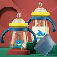 baby bottle ppsu big baby baby 1 year old sippy cup drink duck mouth 6 months baby bottle 210280ml babyflaschen