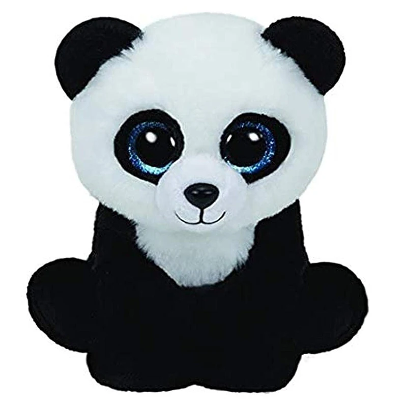 15 см Ty Beanie большие глаза милый тигр лама панда полярный медведь Жираф еж Гарфилд