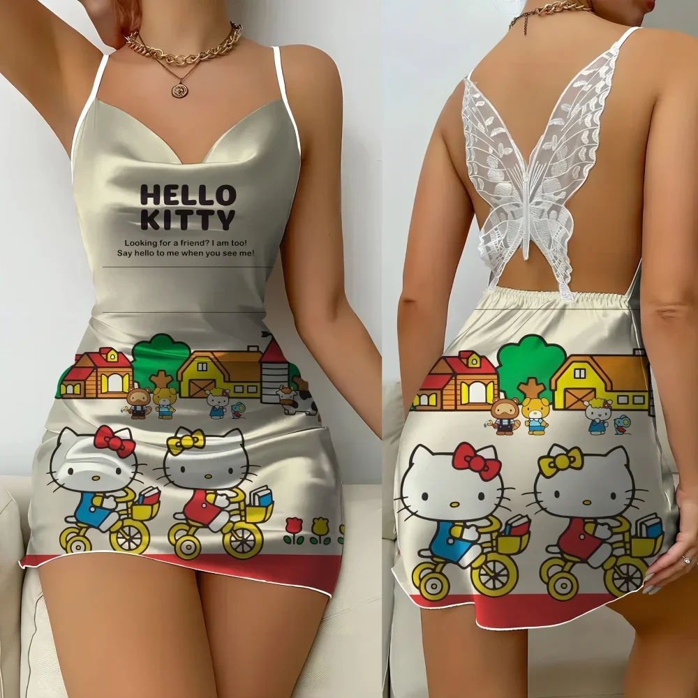 Женская пижама рисунок Микки и Минни летняя женская одежда для сна без рукавов