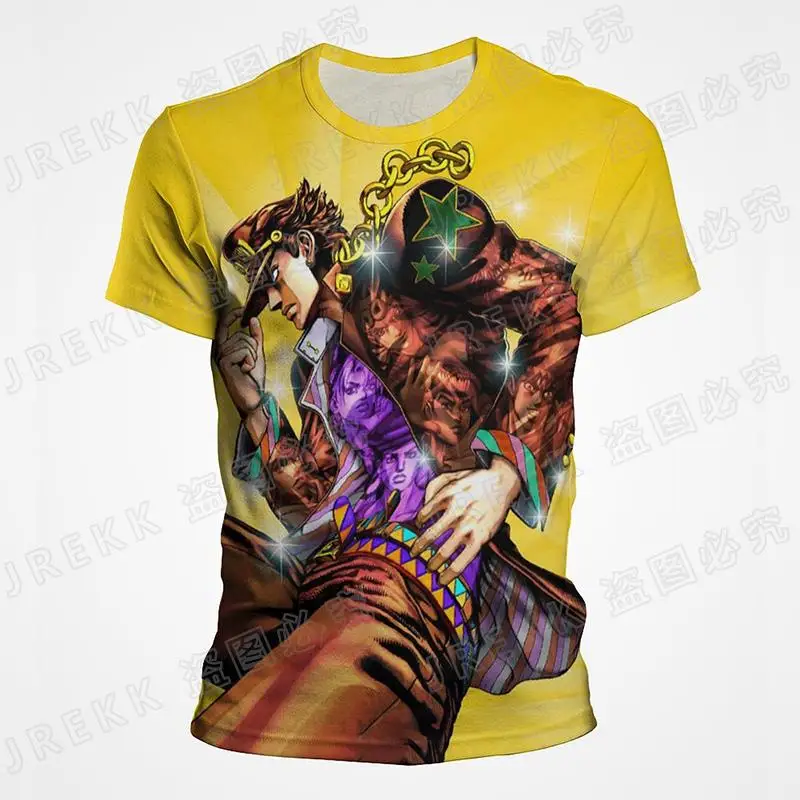 Футболка Мужская/женская оверсайз с коротким рукавом топ аниме Невероятные