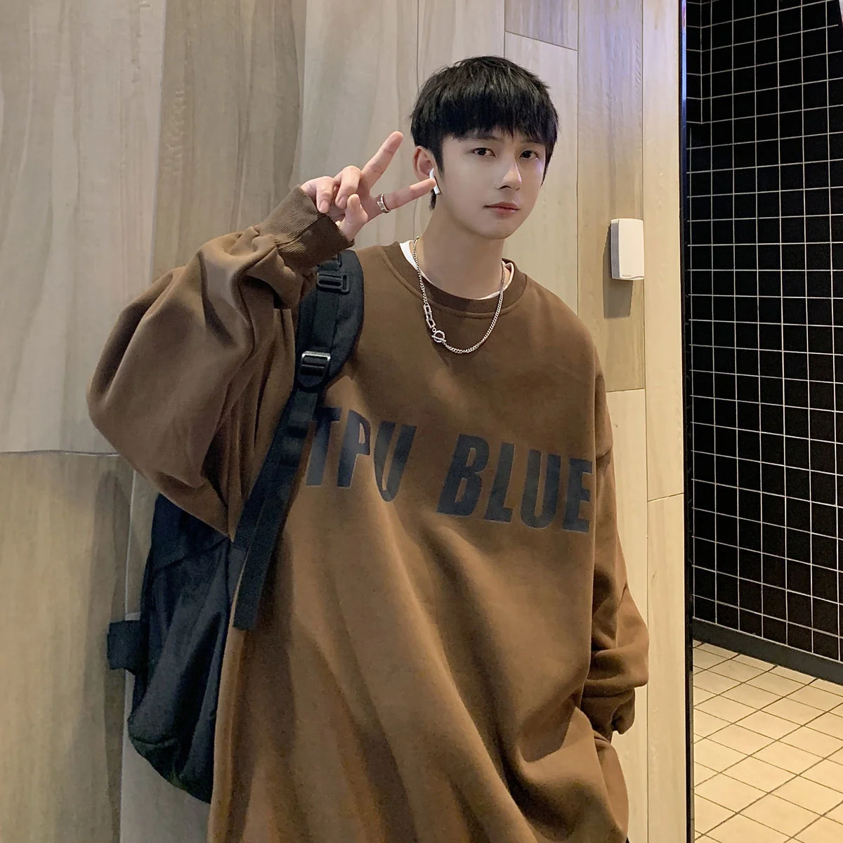 

Повседневные свитшоты с буквенным принтом для мужчин и женщин, осенние толстовки с круглым вырезом, 2023, уличная одежда, мужские пуловеры 3XL