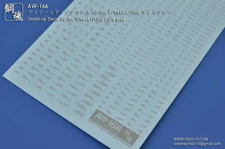Для MG 1/100 полная механика HirM HG 1/144 RG модель A.W стальной спиртовой водный слайд