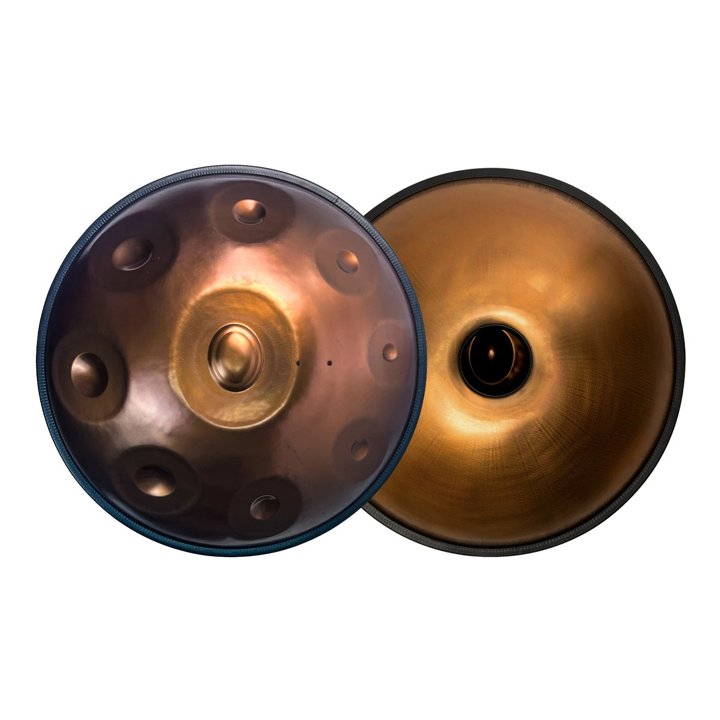 Майстер-серия ручной работы Mini 18 22 дюйма D Kurd C # Amara Handpan Drum 9 10 Note 440 Гц 432 Инструмент