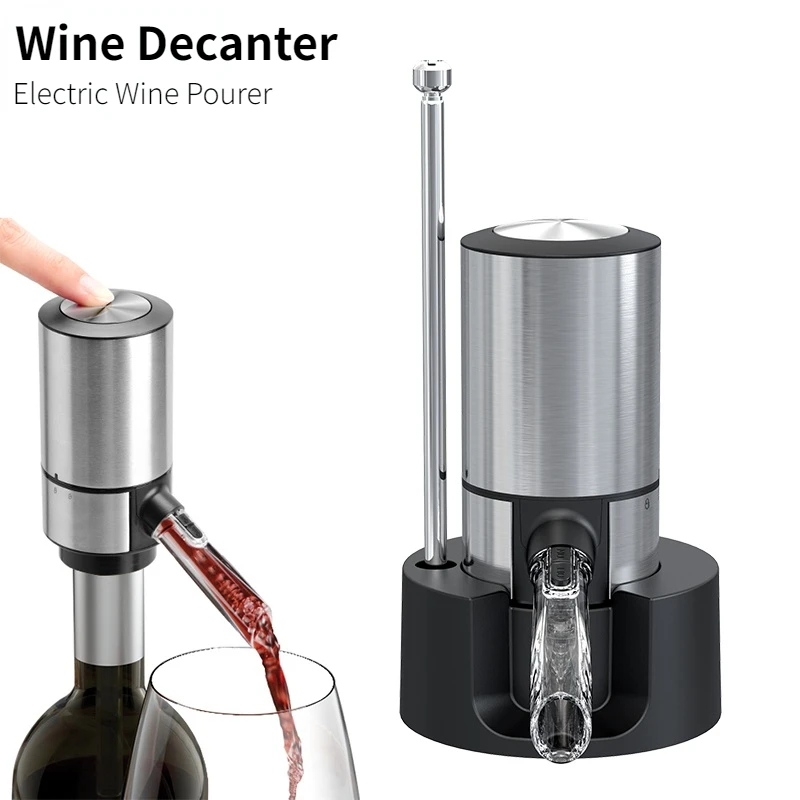 

Электрический Дозатор для вина, автоматическое устройство для наполнения вина, графин с основанием, быстрое наполнение, для бара, кухни, веч...