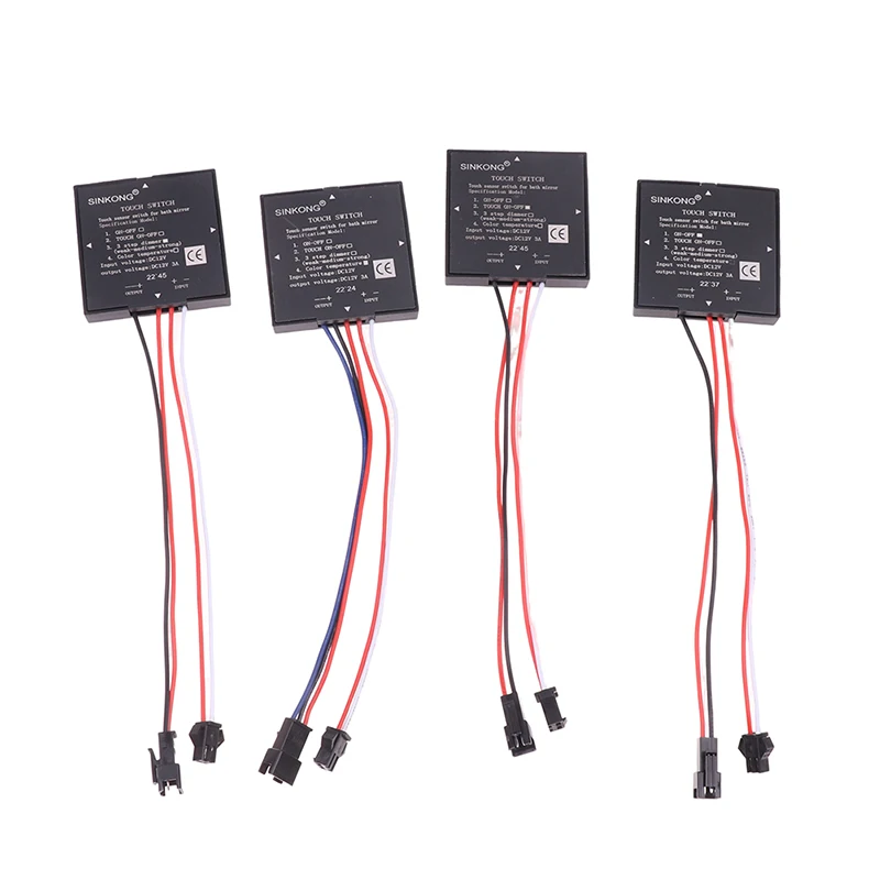 

5-12V Bathroom Mirror Switch Touch Sensor Switch For Led Light Mirror Headlight For Bathroom Interior Decoration Smart HomeSwich